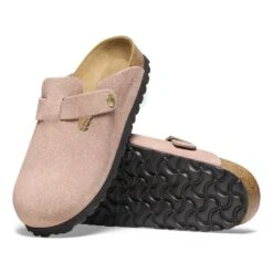 Birkenstock Boston Suede Leather Light Rose 17 Birkenstock Boston Suede Leather Light Rose -Birkenstock Sale Store 1026139 sole