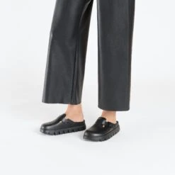 Boston Chunky Leather Black -Birkenstock Sale Store 1026144 f look f