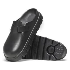 Boston Chunky Leather Black -Birkenstock Sale Store 1026144 sole