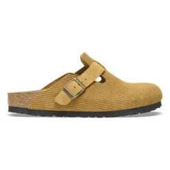 Birkenstock Boston Suede Embossed Corduroy Cork Brown -Birkenstock Sale Store 1026155 side