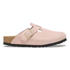 Birkenstock Boston Suede Leather Light Rose 14 Birkenstock Boston Suede Leather Light Rose -Birkenstock Sale Store 1026171 side