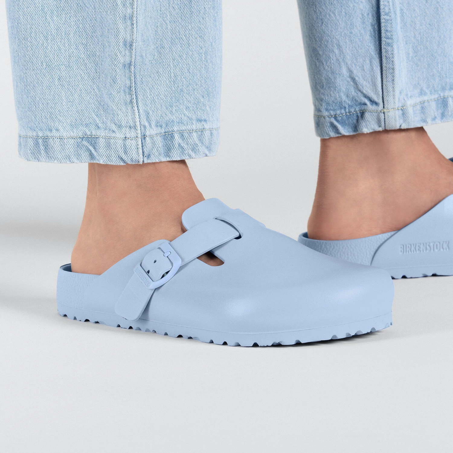 Birkenstock Boston Essentials EVA Dusty Blue 9 Birkenstock Boston Essentials EVA Dusty Blue - Image 9
