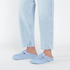 Birkenstock Boston Essentials EVA Dusty Blue 16 Birkenstock Boston Essentials EVA Dusty Blue -Birkenstock Sale Store 1026217 f look m