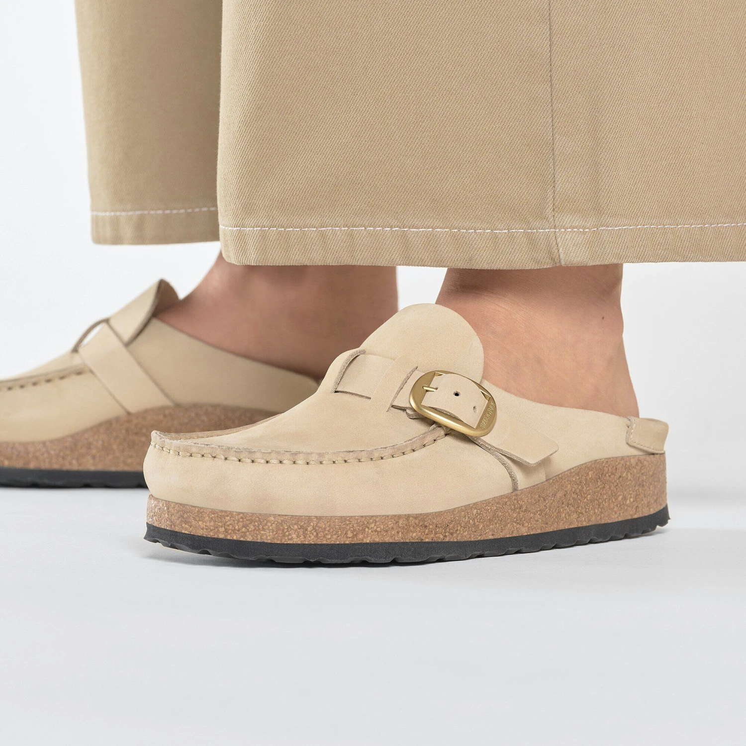 Birkenstock Buckley Nubuck Leather Sandcastle 7 Birkenstock Buckley Nubuck Leather Sandcastle - Image 7