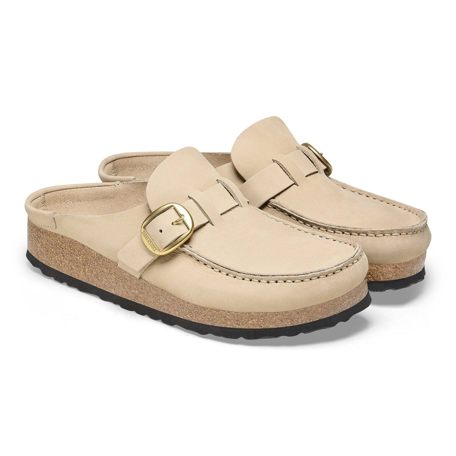 Birkenstock Buckley Nubuck Leather Sandcastle 5 Birkenstock Buckley Nubuck Leather Sandcastle - Image 5