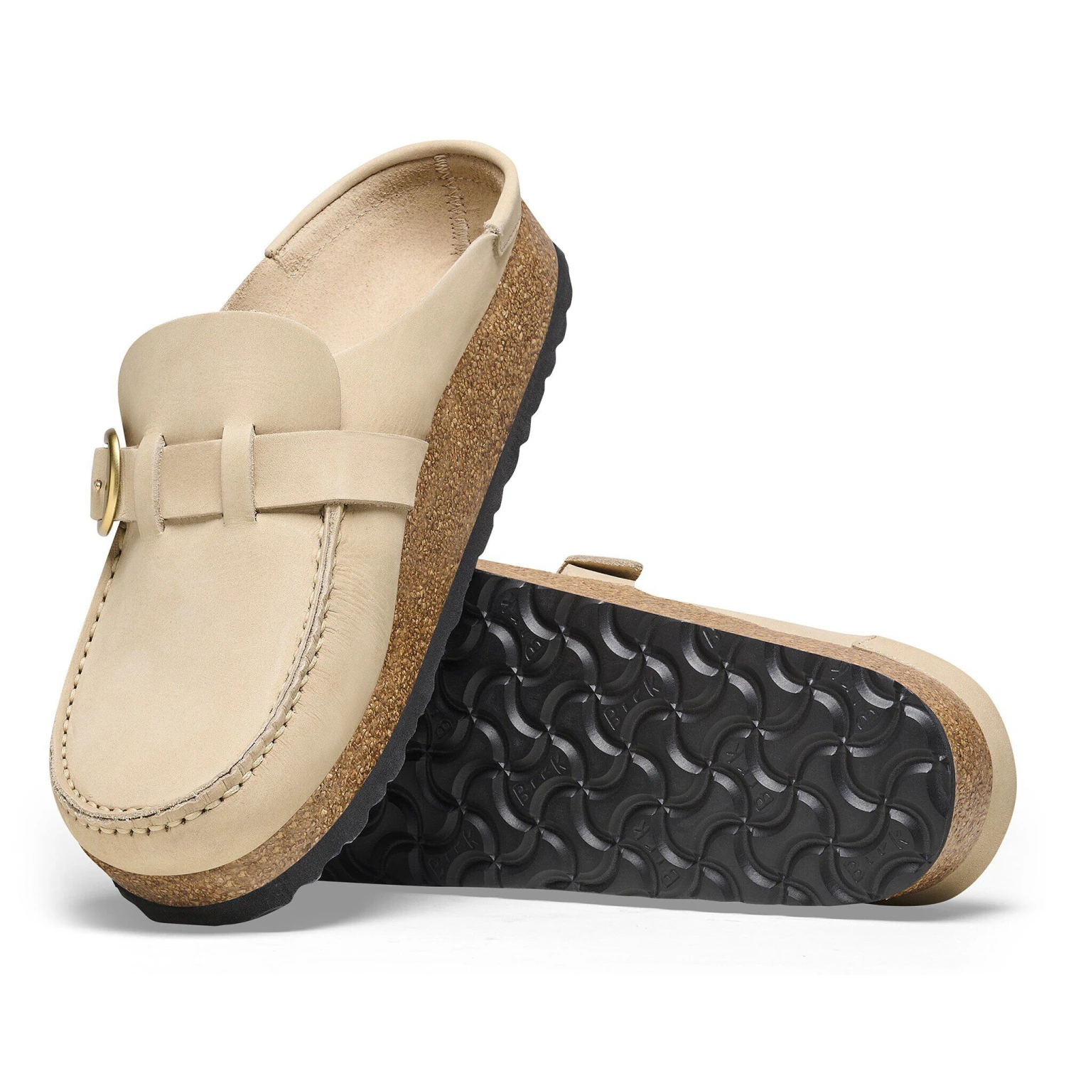 Birkenstock Buckley Nubuck Leather Sandcastle 4 Birkenstock Buckley Nubuck Leather Sandcastle - Image 4