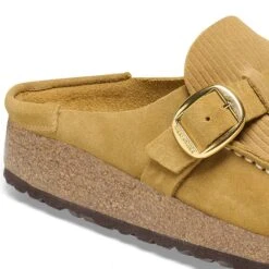 Birkenstock Buckley Suede Embossed Corduroy Cork Brown 15 Birkenstock Buckley Suede Embossed Corduroy Cork Brown -Birkenstock Sale Store 1026235 detail 1