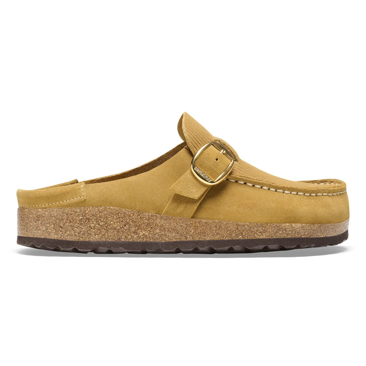 Birkenstock Buckley Suede Embossed Corduroy Cork Brown 3 Birkenstock Buckley Suede Embossed Corduroy Cork Brown - Image 3