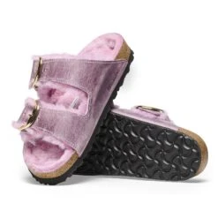 Birkenstock Arizona Big Buckle Shearling Oiled Leather Lavender 22 Birkenstock Arizona Big Buckle Shearling Oiled Leather Lavender -Birkenstock Sale Store 1026239 sole