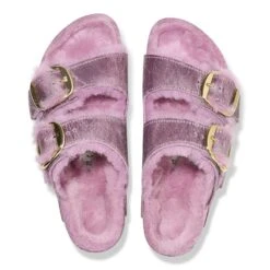 Birkenstock Arizona Big Buckle Shearling Oiled Leather Lavender 17 Birkenstock Arizona Big Buckle Shearling Oiled Leather Lavender -Birkenstock Sale Store 1026252 top