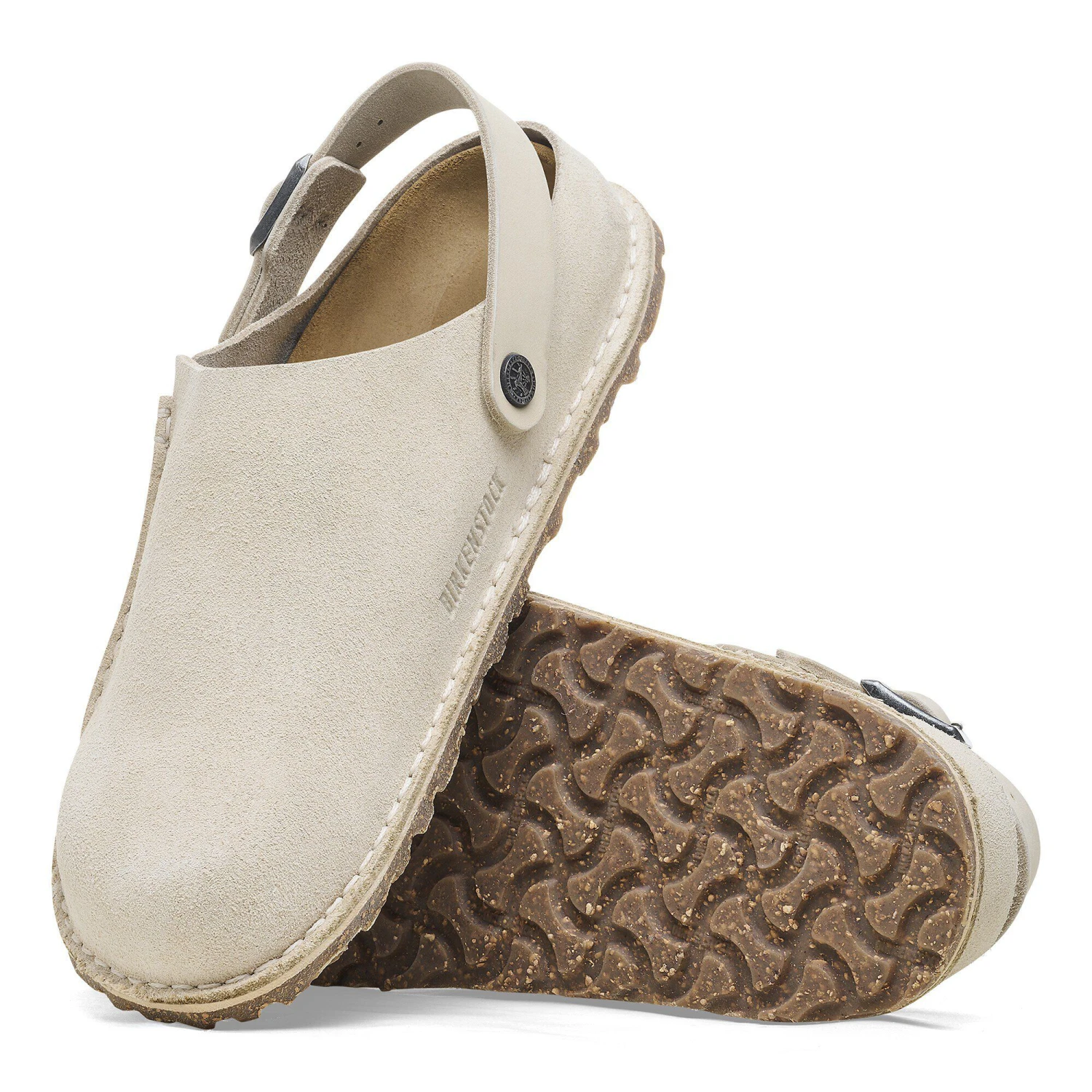 Birkenstock Lutry Premium Suede Suede Leather Eggshell 8 Birkenstock Lutry Premium Suede Suede Leather Eggshell - Image 8