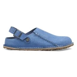 Birkenstock Lutry Premium Suede Suede Leather Elemental Blue -Birkenstock Sale Store 1026361 side