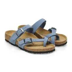 Birkenstock Mayari Kids Birkibuc Elemental Blue -Birkenstock Sale Store 1026410 pair