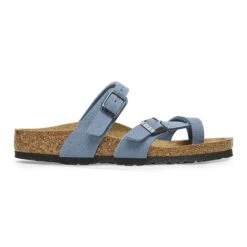 Birkenstock Mayari Kids Birkibuc Elemental Blue -Birkenstock Sale Store 1026410 side