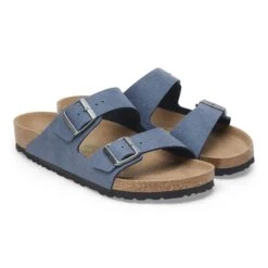 Birkenstock Arizona Vegan Synthetics Elemental Blue -Birkenstock Sale Store 1026427 pair
