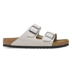 Birkenstock Arizona Grip Leather Vintage Wood Mineral Grey 10 Birkenstock Arizona Grip Leather Vintage Wood Mineral Grey -Birkenstock Sale Store 1026442 side