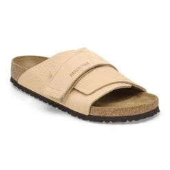 Birkenstock Kyoto Nubuck Leather Desert Buck New Beige