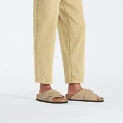 Birkenstock Kyoto Nubuck Leather Desert Buck New Beige 12 Birkenstock Kyoto Nubuck Leather Desert Buck New Beige -Birkenstock Sale Store 1026452 f look m