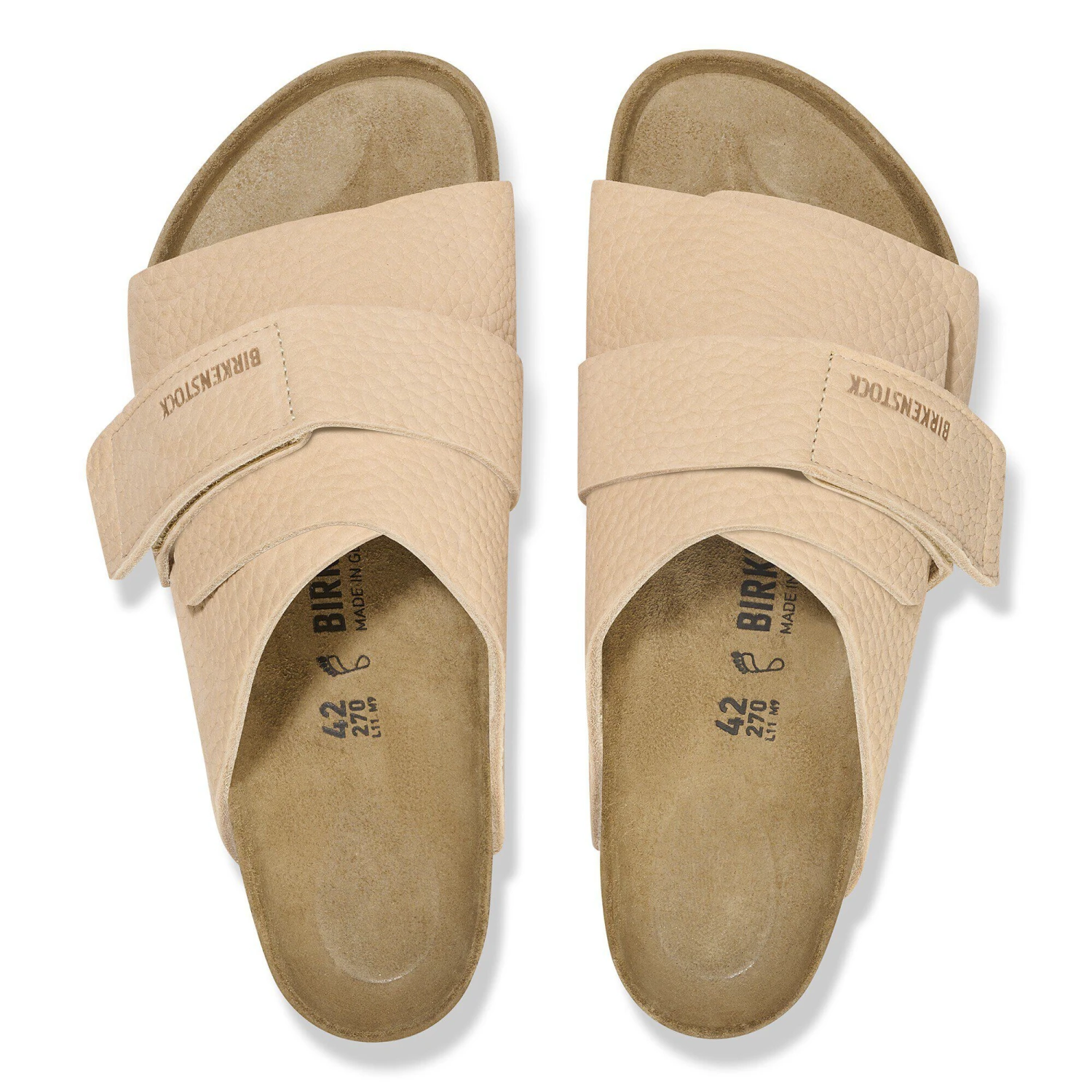 Birkenstock Kyoto Nubuck Leather Desert Buck New Beige 2 Birkenstock Kyoto Nubuck Leather Desert Buck New Beige - Image 2