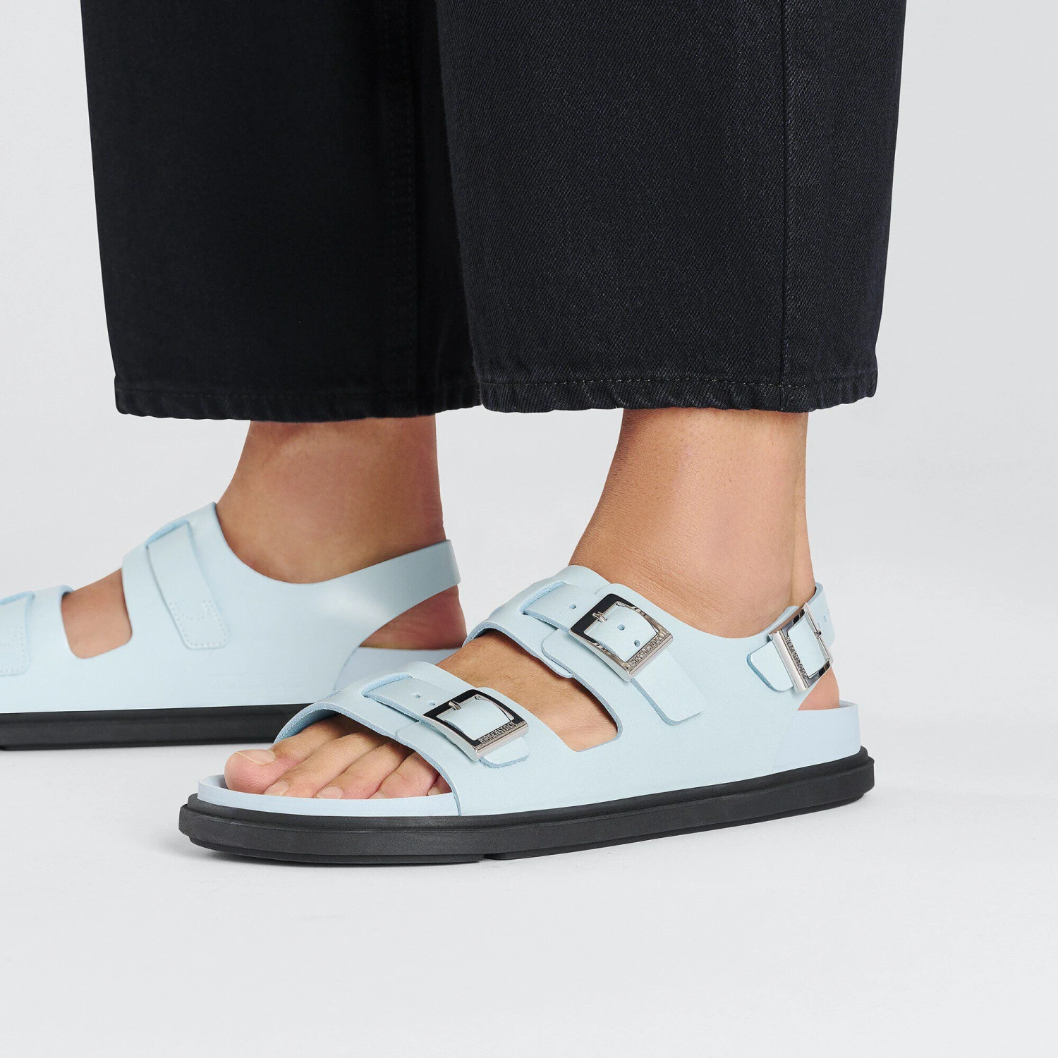 Birkenstock Cannes Leather Mineral Blue 7 Birkenstock Cannes Leather Mineral Blue - Image 7