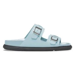 Birkenstock St Barths Leather Mineral Blue -Birkenstock Sale Store 1026470 side