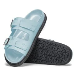 Birkenstock St Barths Leather Mineral Blue -Birkenstock Sale Store 1026470 sole