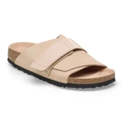 Birkenstock Kyoto Nubuck Leather New Beige