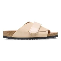 Birkenstock Kyoto Nubuck Leather New Beige 10 Birkenstock Kyoto Nubuck Leather New Beige -Birkenstock Sale Store 1026505 side