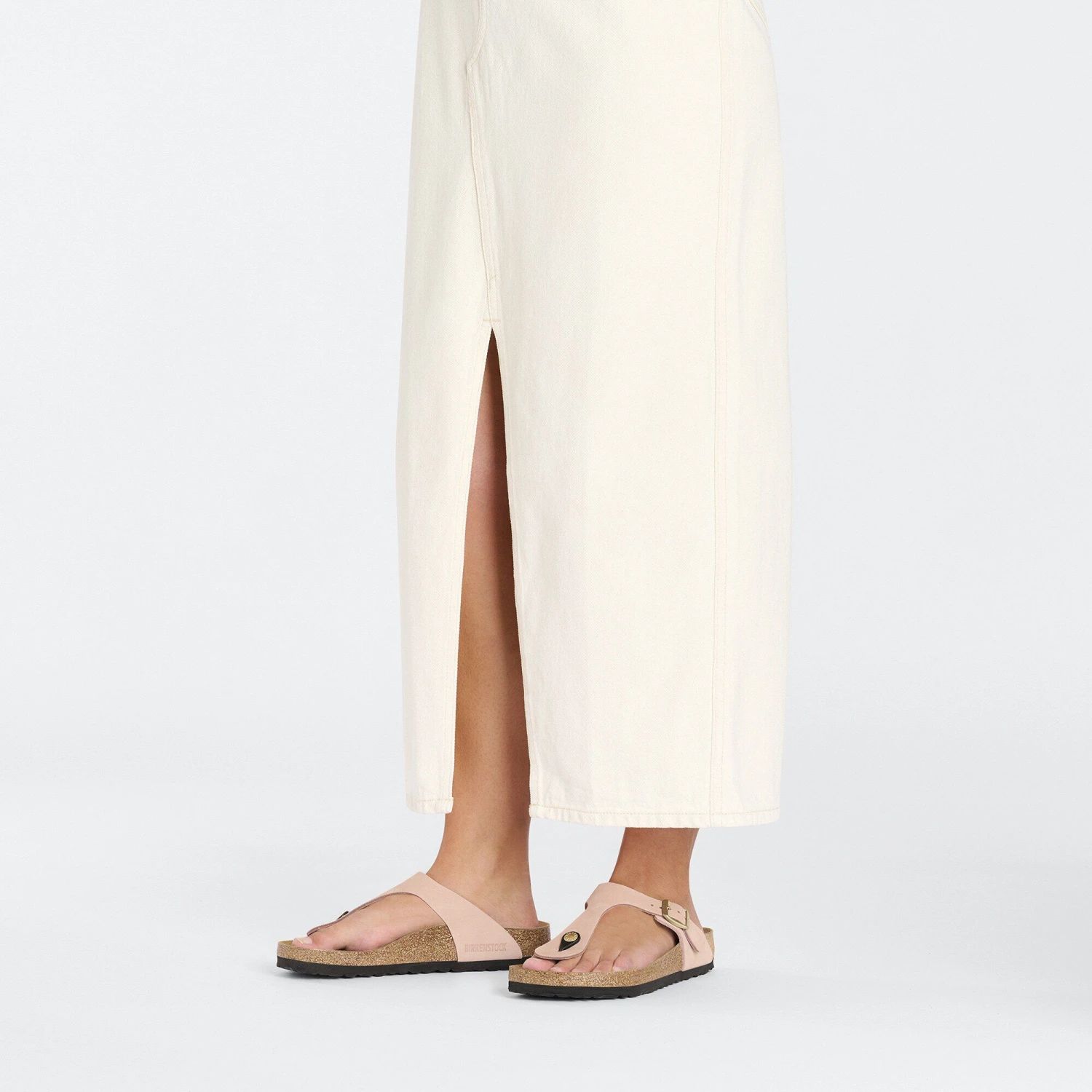 Birkenstock Gizeh Nubuck Leather Soft Pink 5 Birkenstock Gizeh Nubuck Leather Soft Pink - Image 5