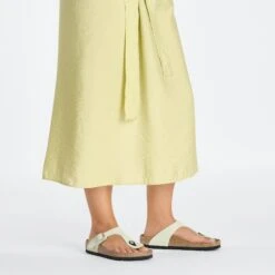 Birkenstock Gizeh Nubuck Leather Faded Lime -Birkenstock Sale Store 1026519 f look f