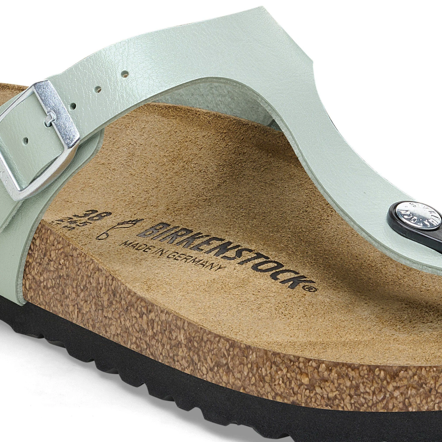 Birkenstock Gizeh Birko-Flor Graceful Surf Green 8 Birkenstock Gizeh Birko-Flor Graceful Surf Green - Image 8