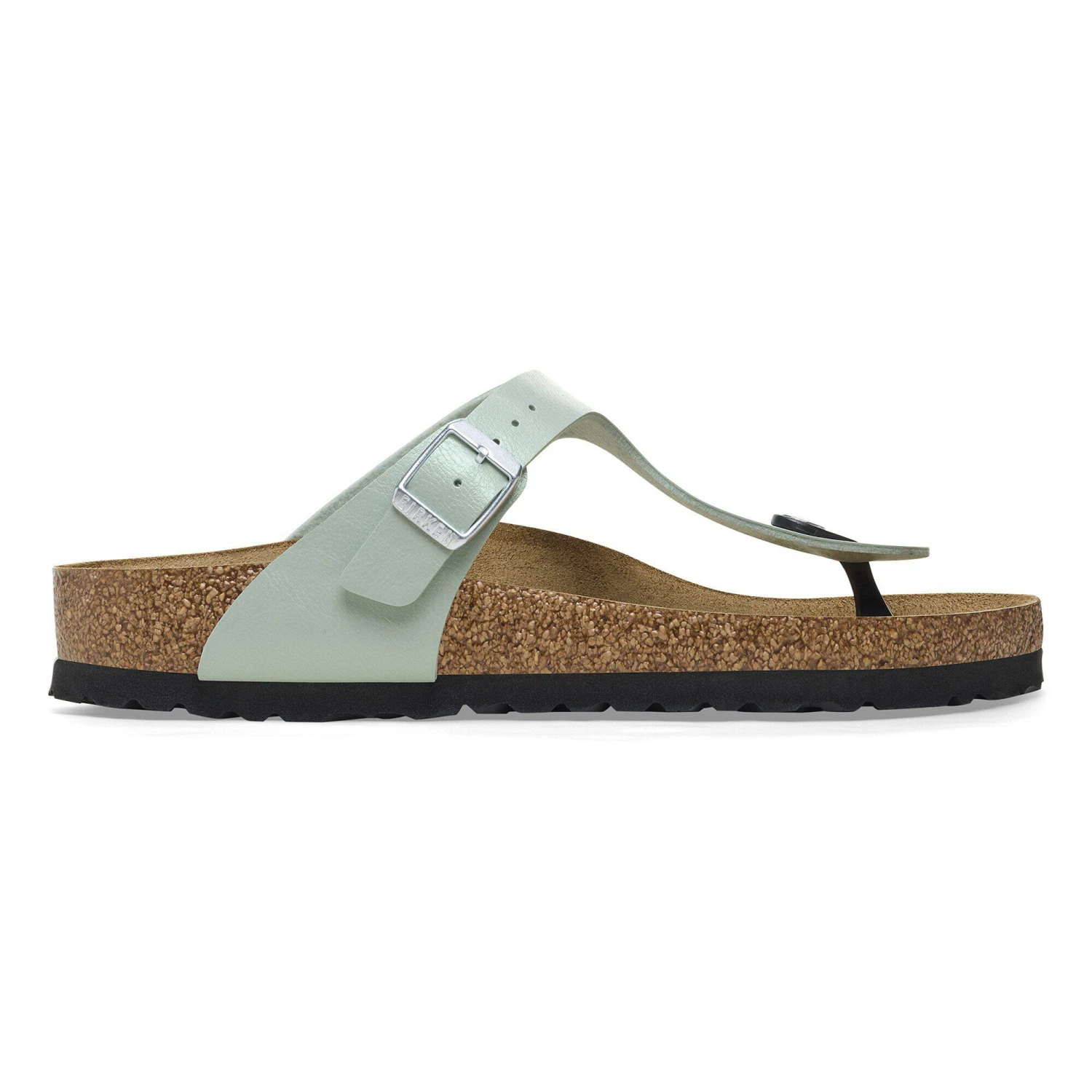 Birkenstock Gizeh Birko-Flor Graceful Surf Green 3 Birkenstock Gizeh Birko-Flor Graceful Surf Green - Image 3