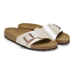 Birkenstock Catalina Birko-Flor Graceful Pearl White -Birkenstock Sale Store 1026528 pair