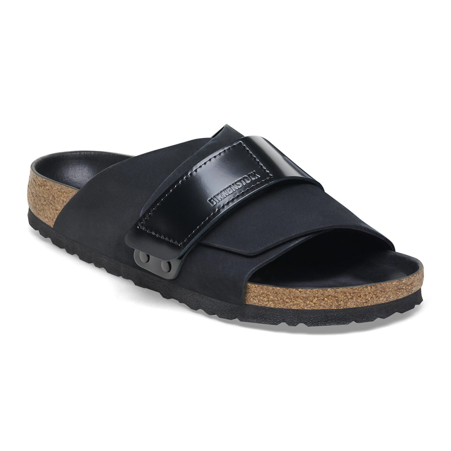 Birkenstock Kyoto Nubuck Leather Black 1 Birkenstock Kyoto Nubuck Leather Black