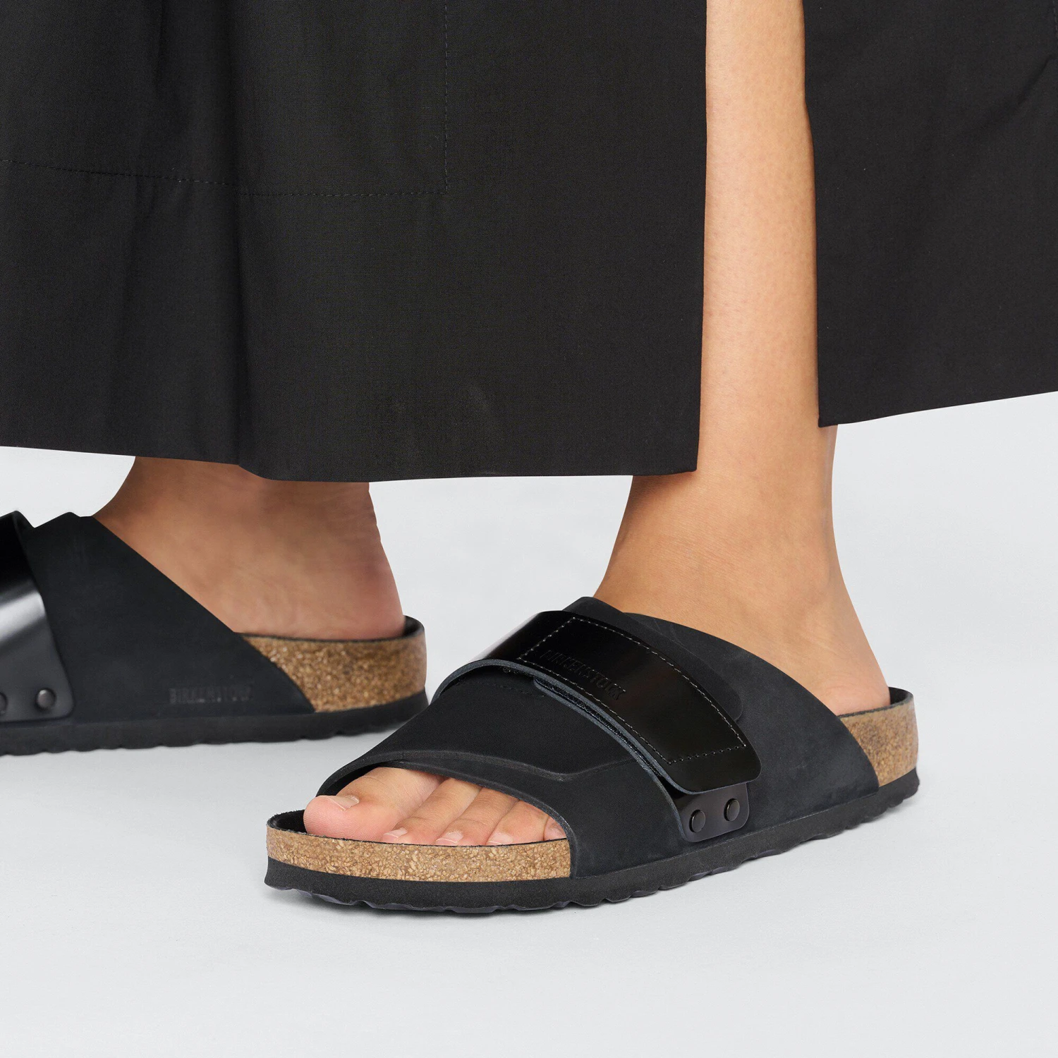 Birkenstock Kyoto Nubuck Leather Black 7 Birkenstock Kyoto Nubuck Leather Black - Image 7