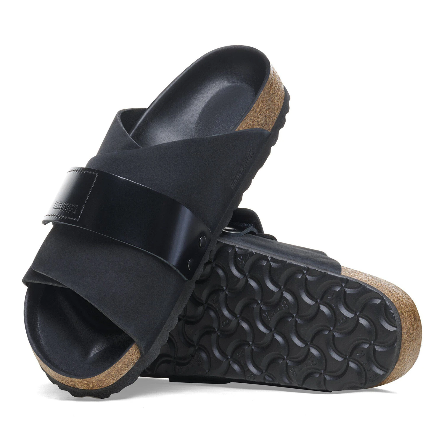 Birkenstock Kyoto Nubuck Leather Black 4 Birkenstock Kyoto Nubuck Leather Black - Image 4