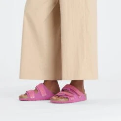 Birkenstock Uji Nubuck-Suede Leather Fuchsia Tulip -Birkenstock Sale Store 1026552 f look f