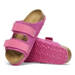 Birkenstock Uji Nubuck-Suede Leather Fuchsia Tulip -Birkenstock Sale Store 1026552 sole
