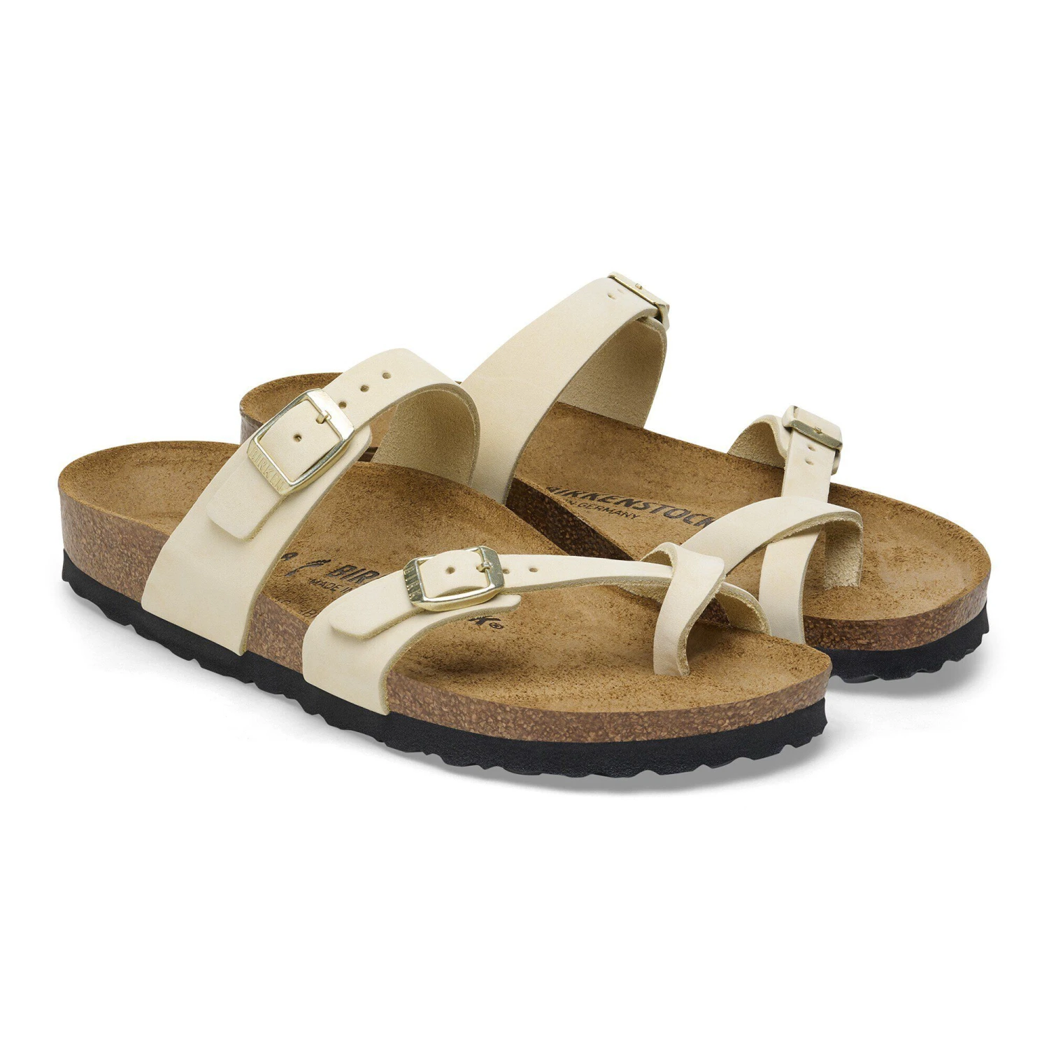 Birkenstock Mayari Nubuck Leather Ecru 7 Birkenstock Mayari Nubuck Leather Ecru - Image 7
