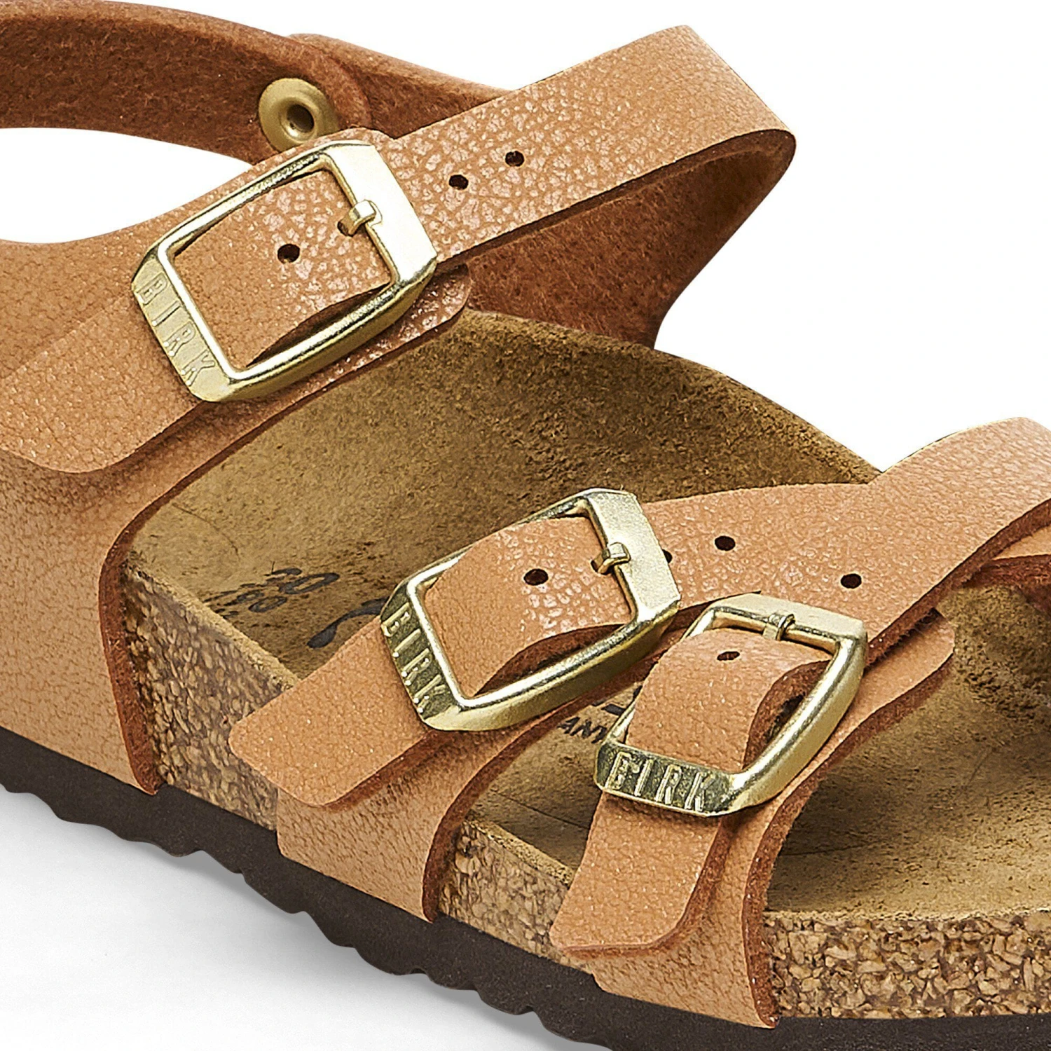 Birkenstock Kumba Kids Birkibuc Grained Pecan 6 Birkenstock Kumba Kids Birkibuc Grained Pecan - Image 6