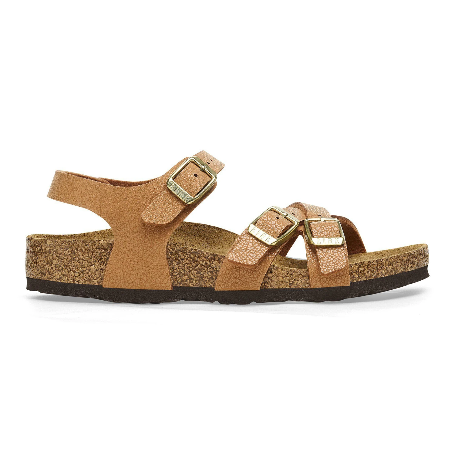 Birkenstock Kumba Kids Birkibuc Grained Pecan 3 Birkenstock Kumba Kids Birkibuc Grained Pecan - Image 3