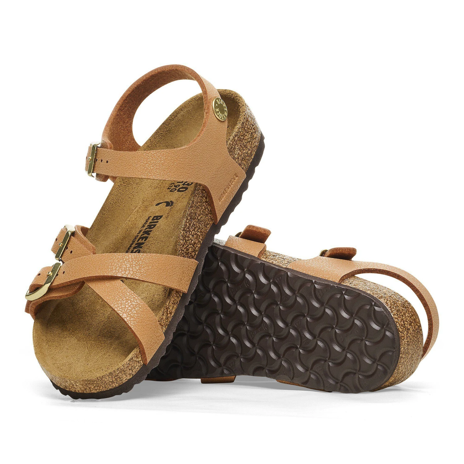 Birkenstock Kumba Kids Birkibuc Grained Pecan 4 Birkenstock Kumba Kids Birkibuc Grained Pecan - Image 4