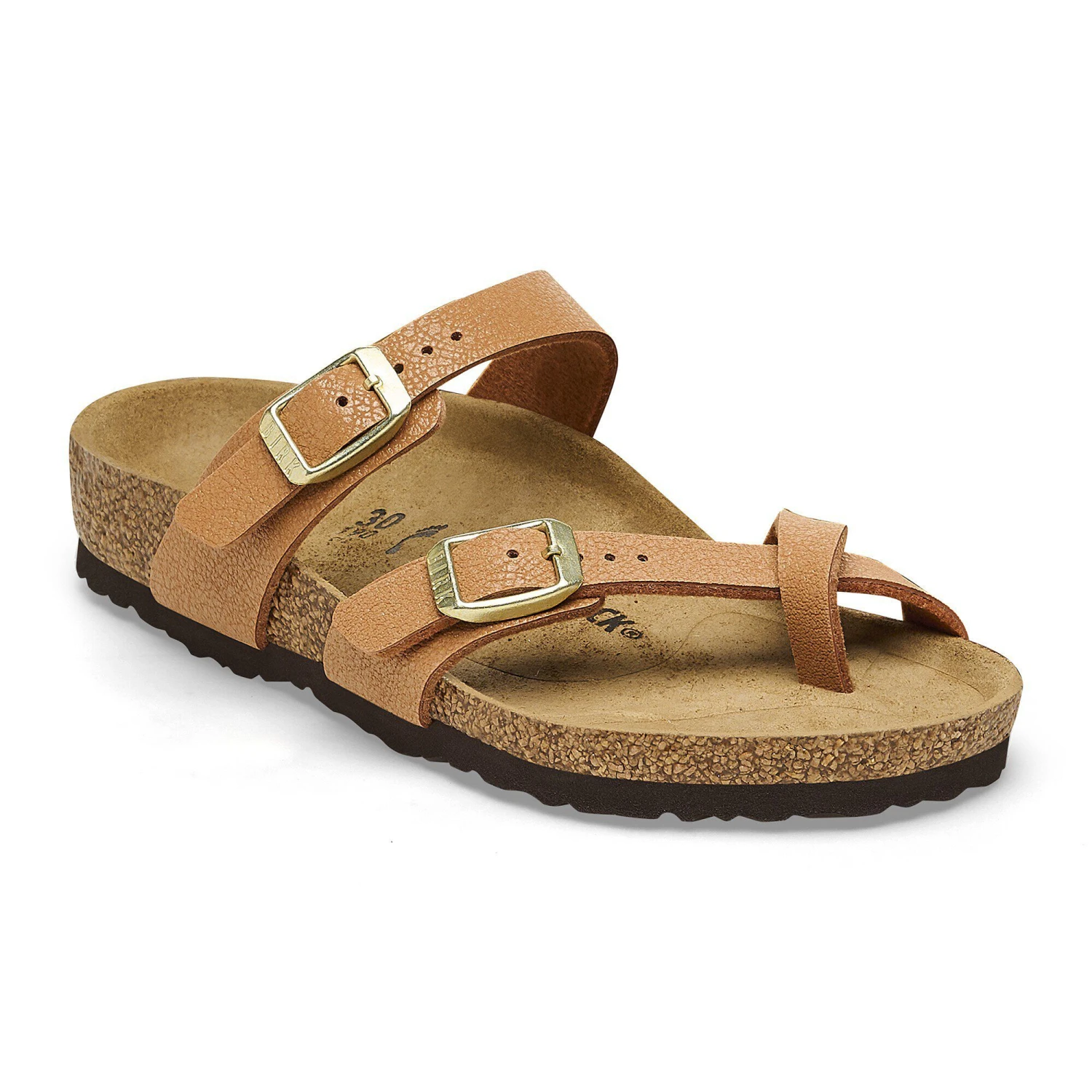 Birkenstock Mayari Kids Birkibuc Grained Pecan 1 Birkenstock Mayari Kids Birkibuc Grained Pecan