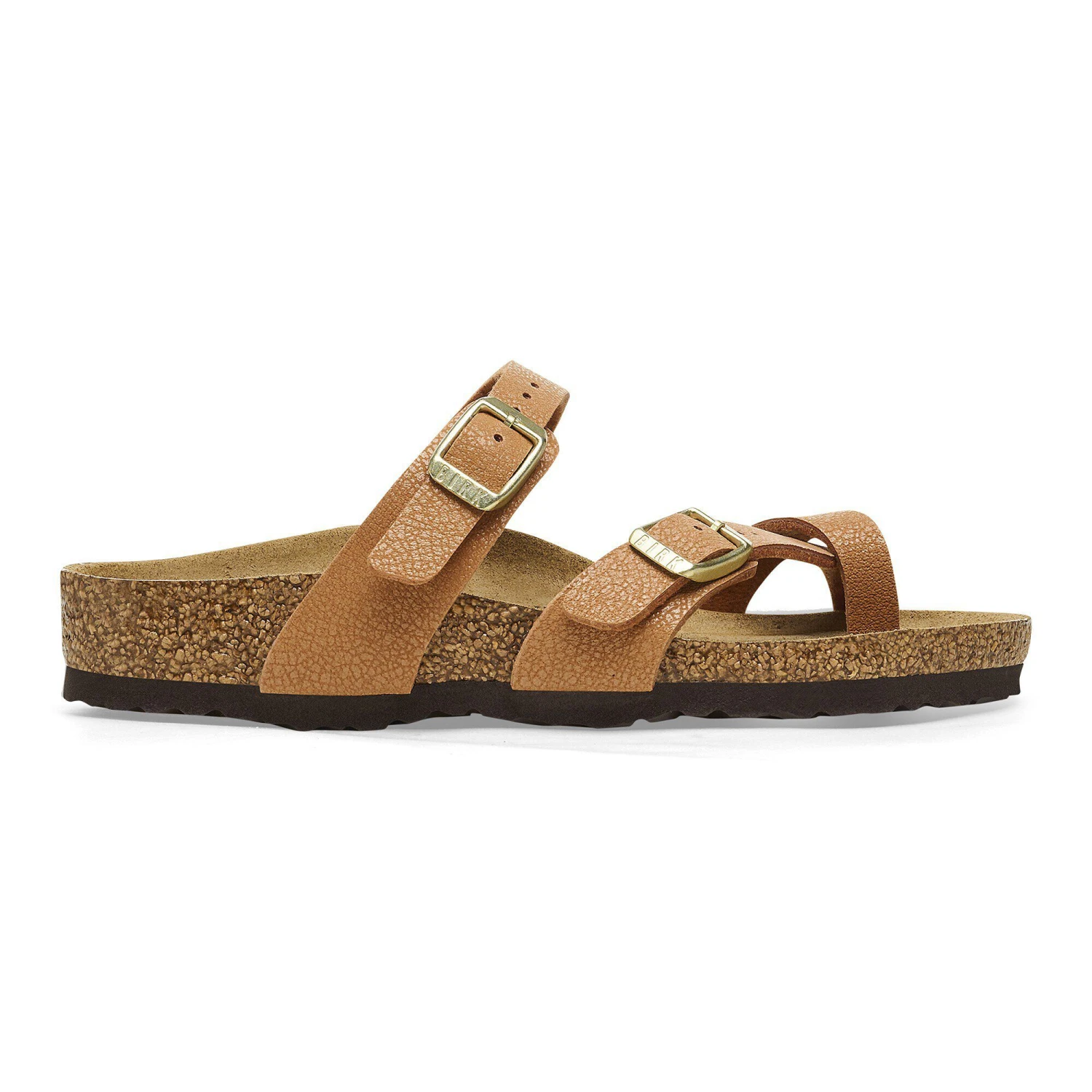 Birkenstock Mayari Kids Birkibuc Grained Pecan 3 Birkenstock Mayari Kids Birkibuc Grained Pecan - Image 3