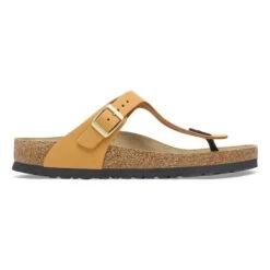 Birkenstock Gizeh Nubuck Leather Burnt Orange 10 Birkenstock Gizeh Nubuck Leather Burnt Orange -Birkenstock Sale Store 1026584 side
