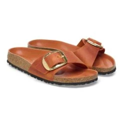 Birkenstock Madrid Big Buckle Oiled Leather Burnt Orange 12 Birkenstock Madrid Big Buckle Oiled Leather Burnt Orange -Birkenstock Sale Store 1026612 pair