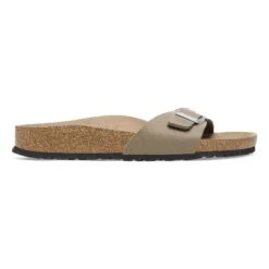Birkenstock Madrid Vegan Synthetics Gray Taupe -Birkenstock Sale Store 1026627 side