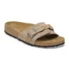Birkenstock Oita Braided Suede Leather Taupe