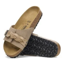 Birkenstock Oita Braided Suede Leather Taupe 11 Birkenstock Oita Braided Suede Leather Taupe -Birkenstock Sale Store 1026636 sole