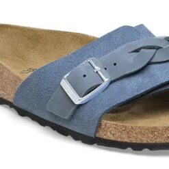 Birkenstock Oita Braided Suede Leather Elemental Blue 12 Birkenstock Oita Braided Suede Leather Elemental Blue -Birkenstock Sale Store 1026651 detail 1